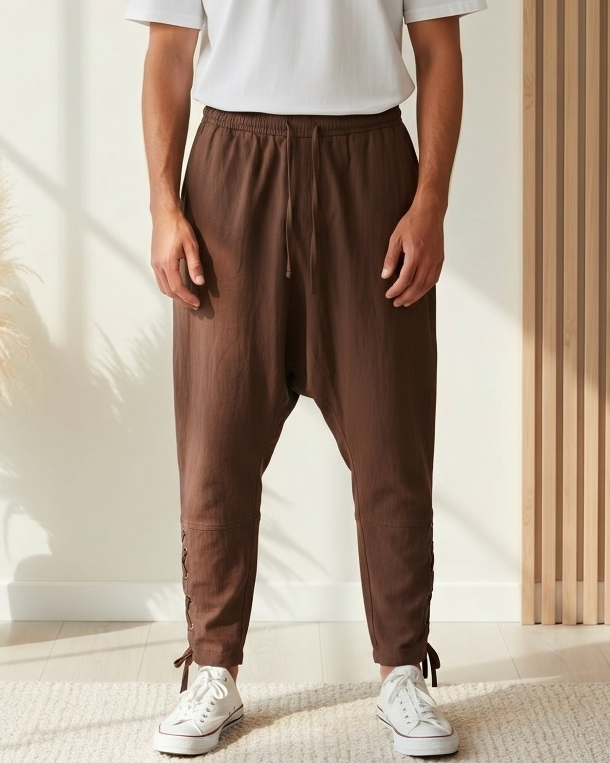Jaan Trousers - Relaxed Linen in White