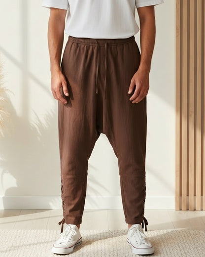 Jaan Trousers - Relaxed Linen in White