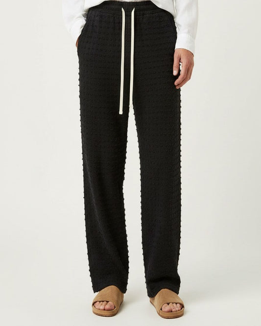 Sloane Trousers - Relaxed Wide-Leg in Black
