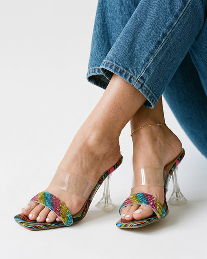 Raen Sandals - Square-Toe in Color