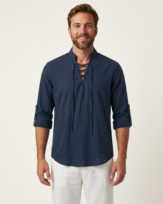 Wren Shirt - Linen in Default