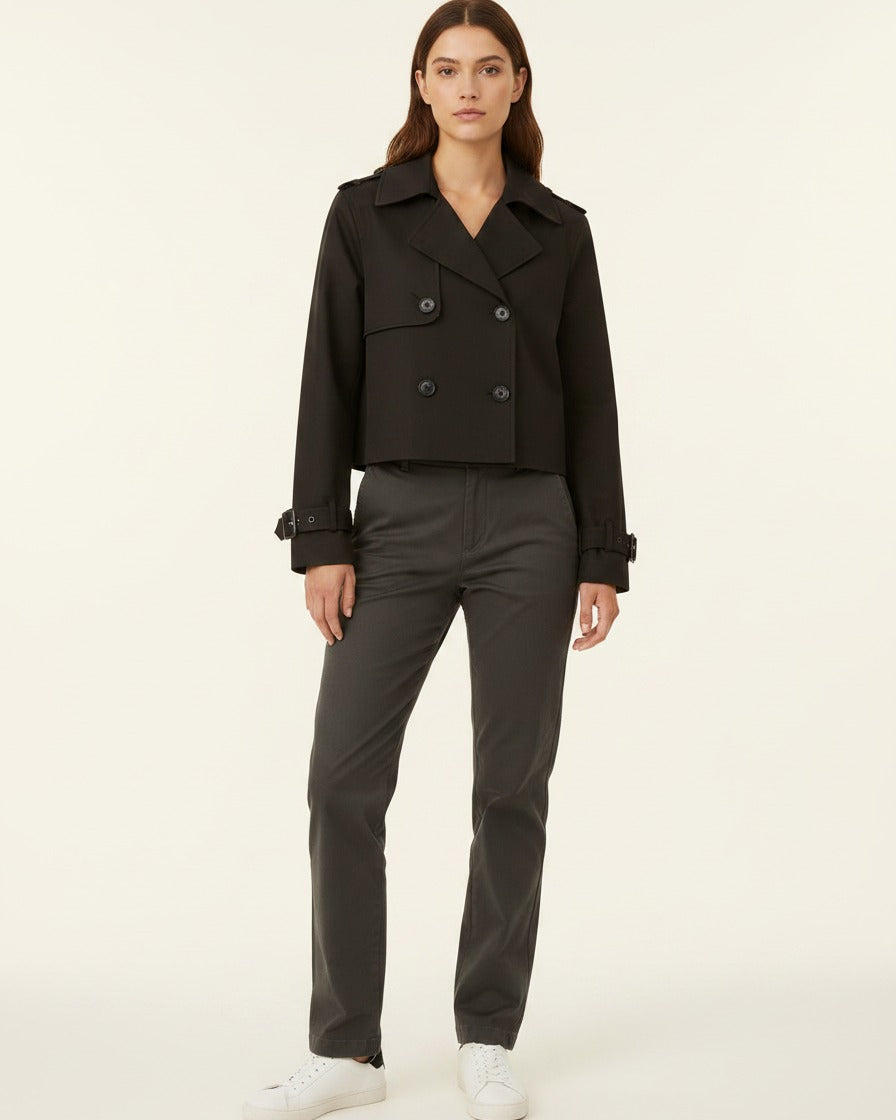 Aster Coat in Black