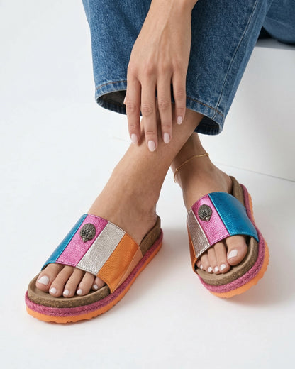 Cove Sandals - Platform in Beige