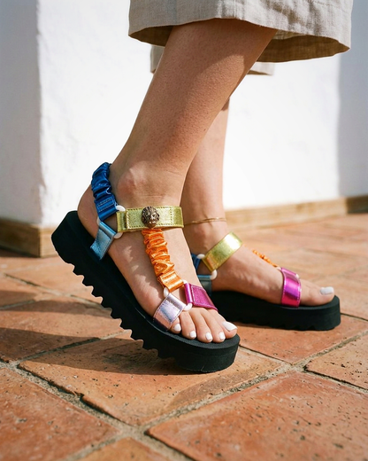 Ingrid Sandals - Platform in Color