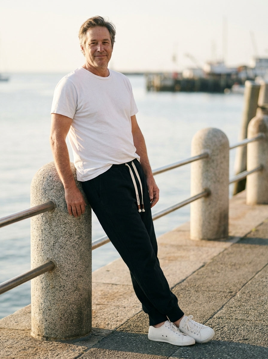 Gentaro Trousers - Relaxed Harem - Black