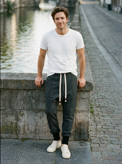 Kumori Trousers - Roomy Harem - Dark Gray