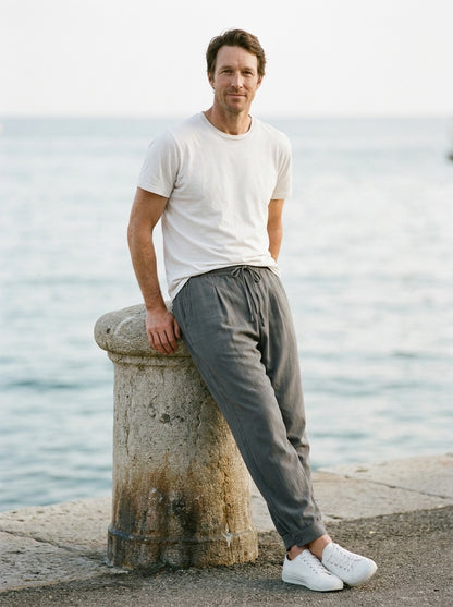 Makito Trousers - Everyday Drawstring - Gray