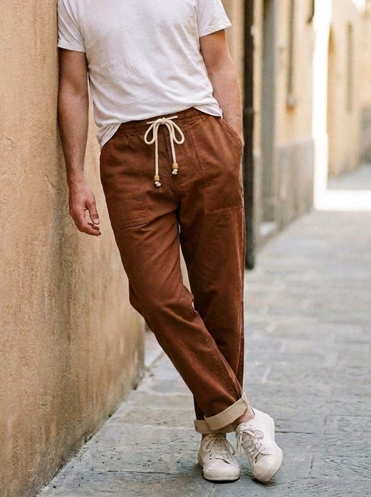 Pantalon Hiroshi - Cordon de serrage