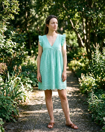 Ivy Dress in Turquoise