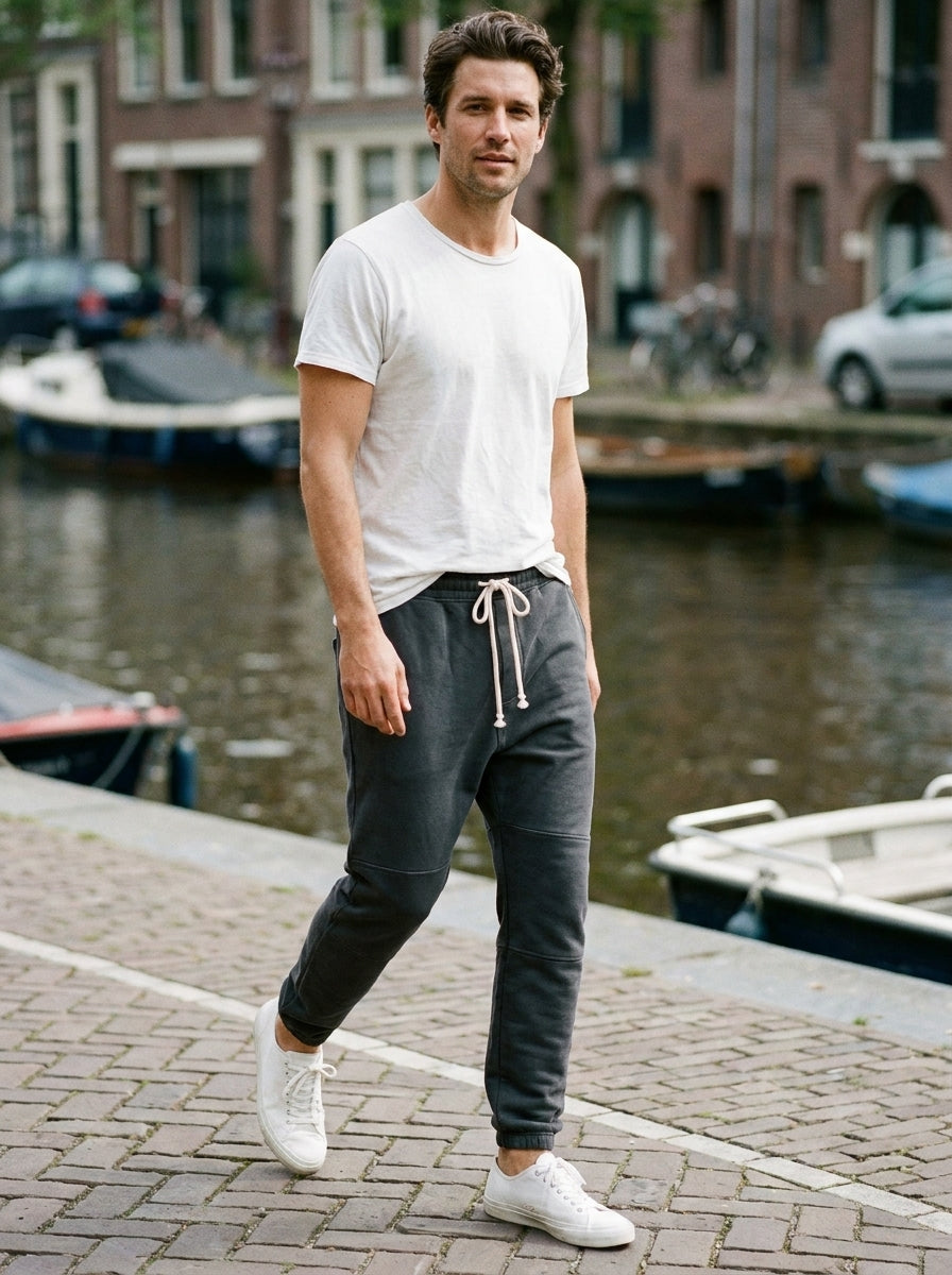 Yoshika Trousers - Relaxed Drawstring - Black