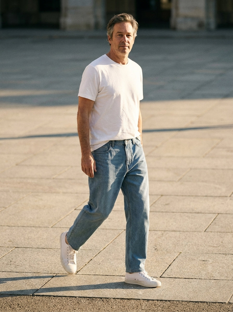 Masahiko Jeans - Loose Taper - Blue