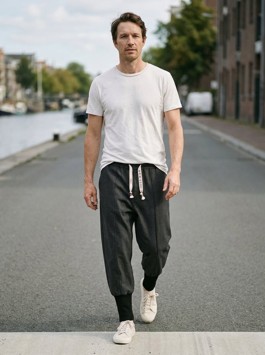 Kumori Trousers - Roomy Harem - Dark Gray