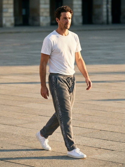 Tori Trousers - Tapered Harem - Gray