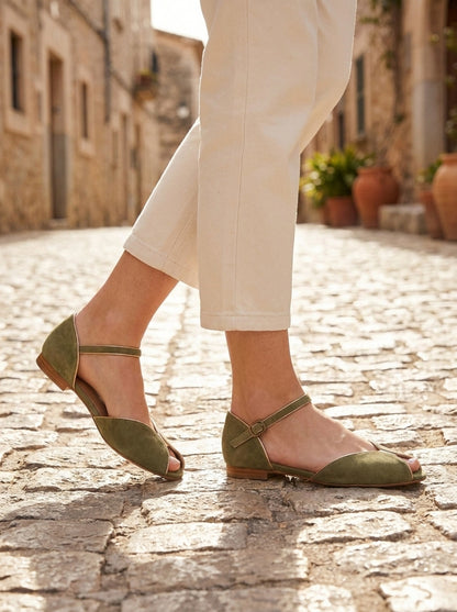 Ballerines Oriane - Suédine