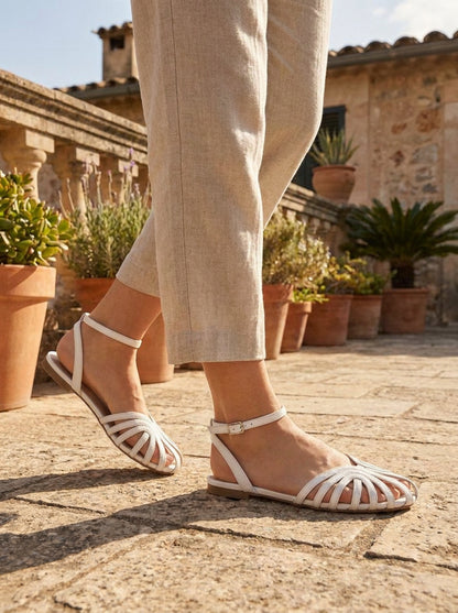 Sandales Victoire - Bride cheville bijou