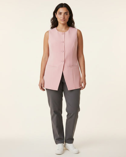Soren Jacket in Pink - plus front