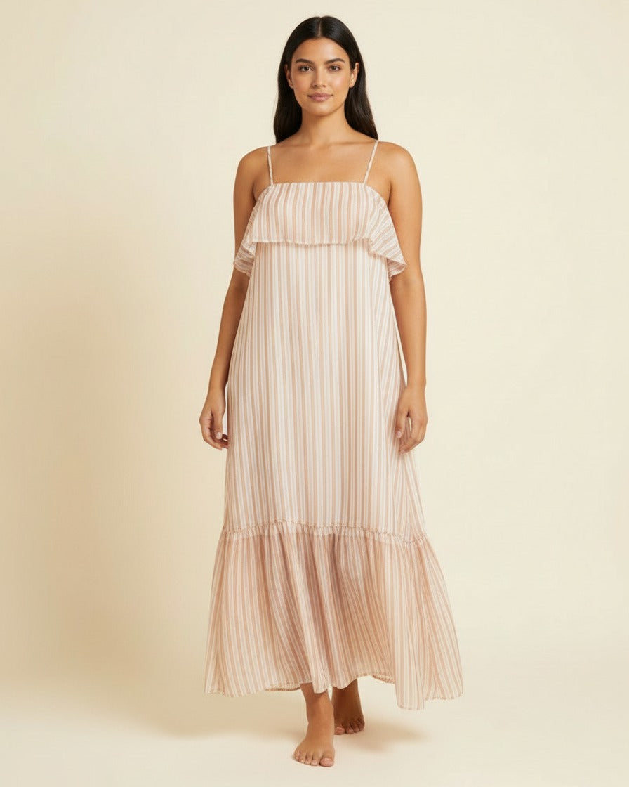 Mael Jacket - Relaxed in Stripes - plus front