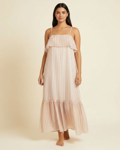 Mael Jacket - Relaxed in Stripes - plus front