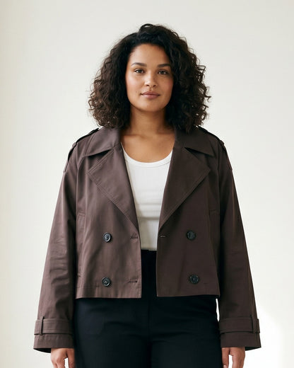 Lior Coat in as picture - plus front