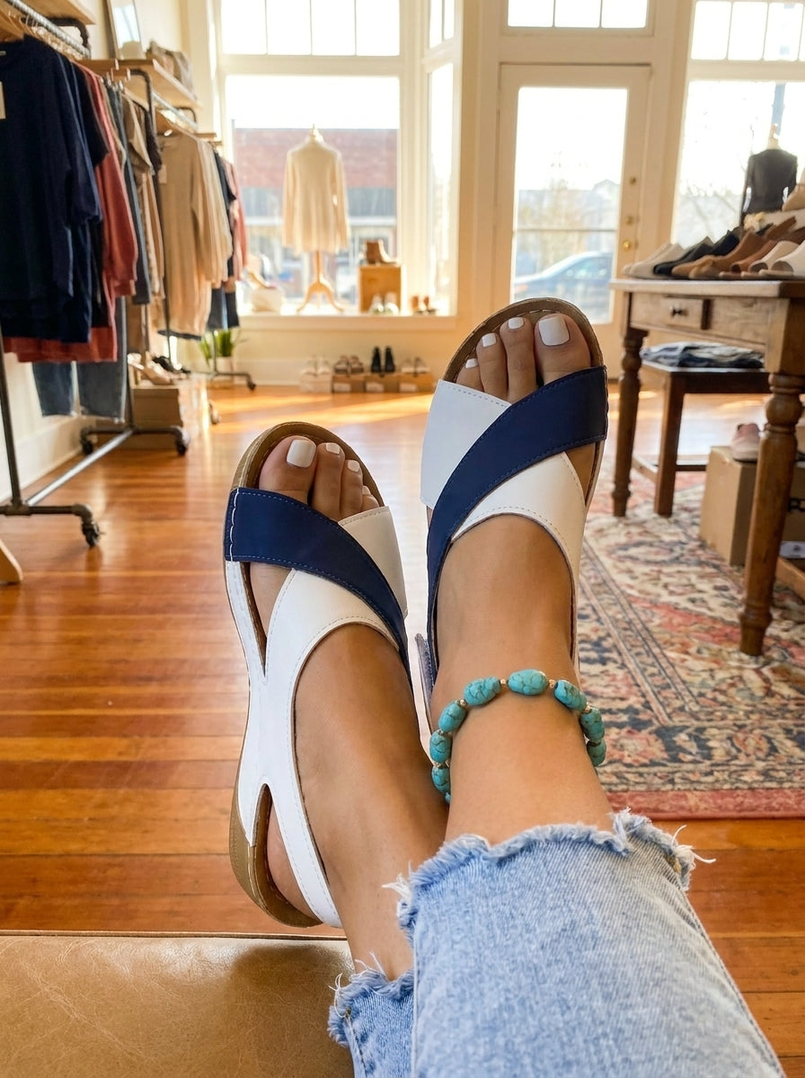 Nora Sandals - Contoured Comfort