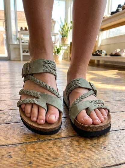 Sandales Lucienne - Vert
