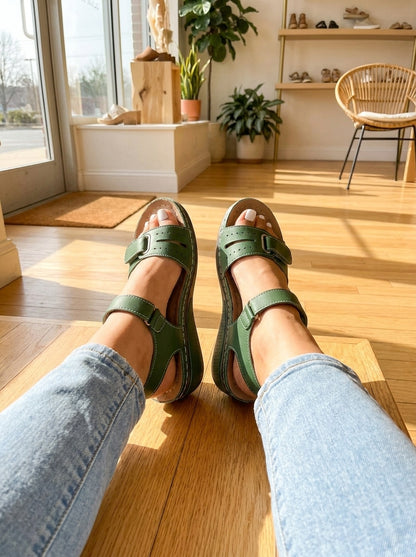 Elena Sandals - Contoured Comfort