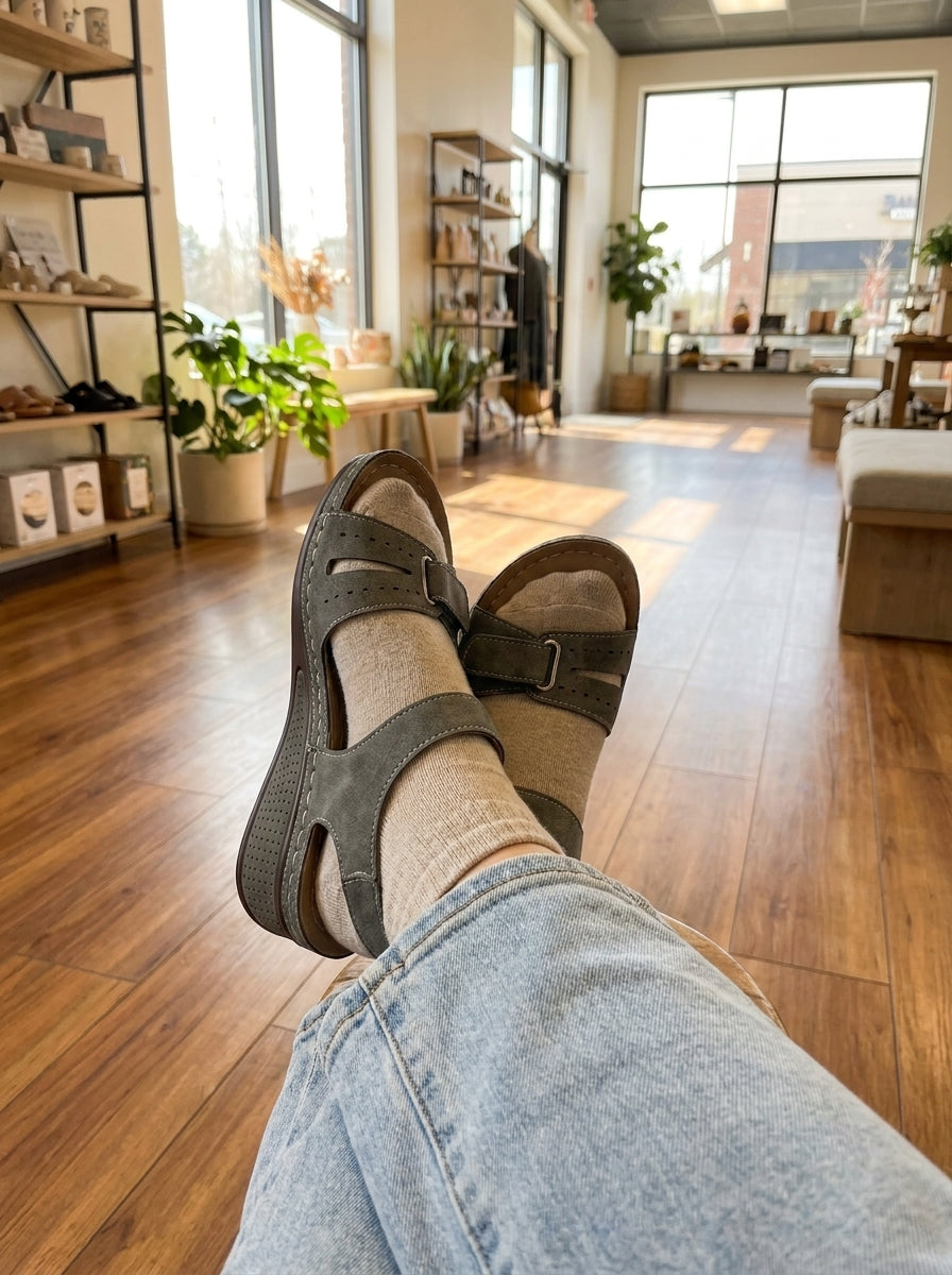 Elena Sandals - Contoured Comfort