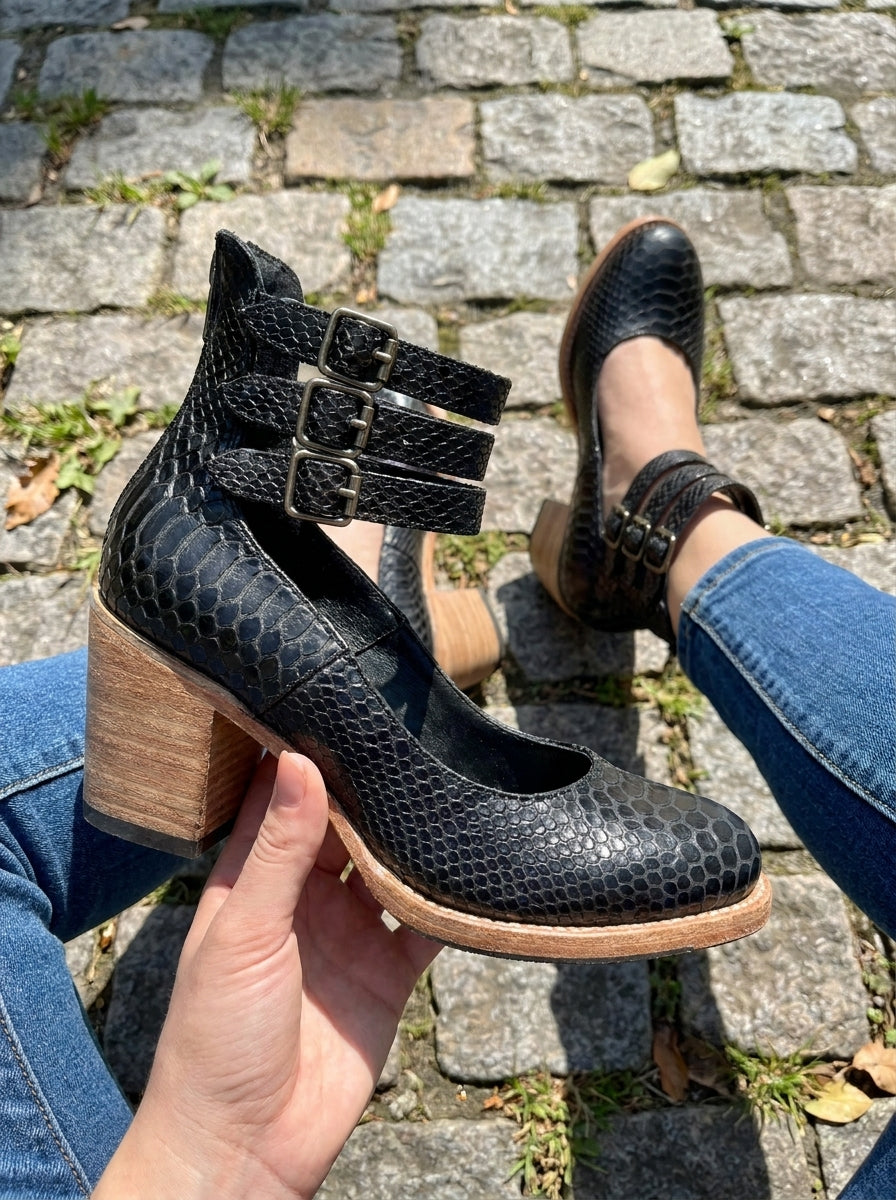 Sandales à talons Signe - Élégance et confort