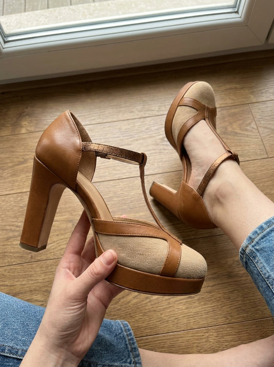 Escarpins Romy - Talon Carré Raffiné