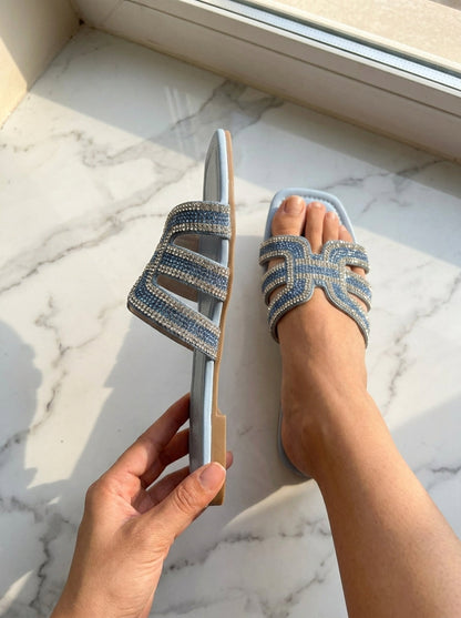Amara Sandals - Cobalt Blue