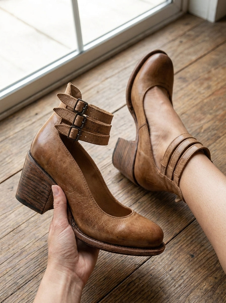 Sandales à talons Signe - Élégance et confort