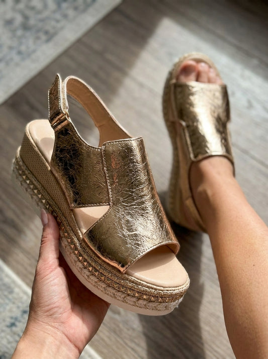 Sandales Elke - Talon confortable