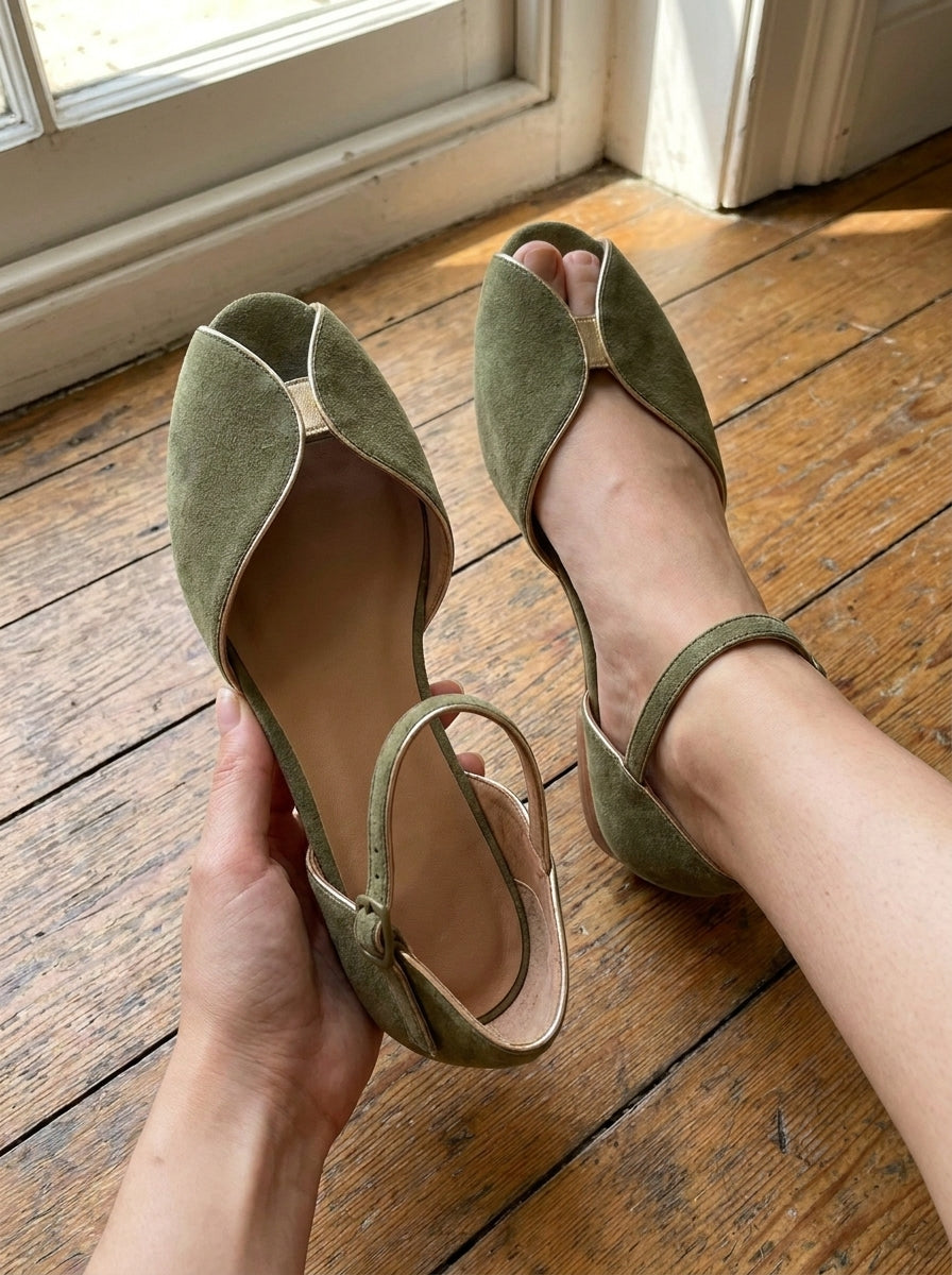 Ballerines Oriane - Suédine