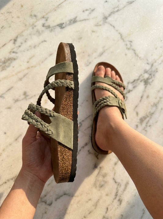 Sandales Lucienne - Vert