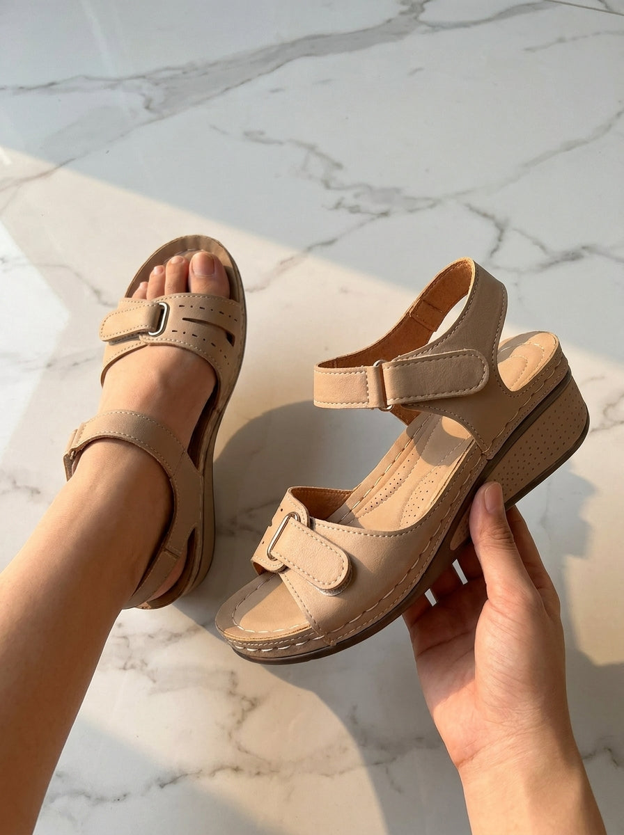 Elena Sandals - Contoured Comfort