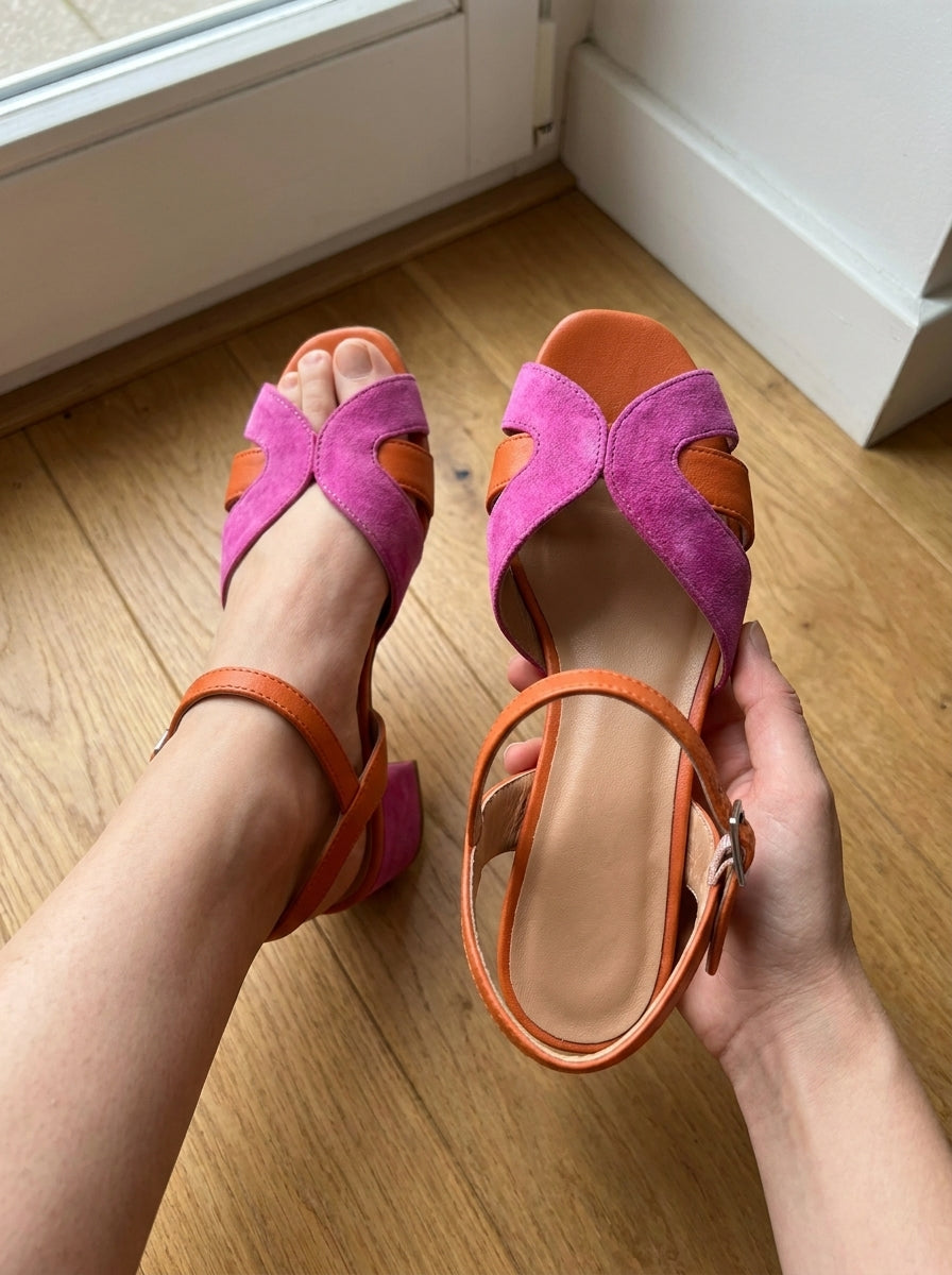 Escarpins Marlene – Talon carré confort