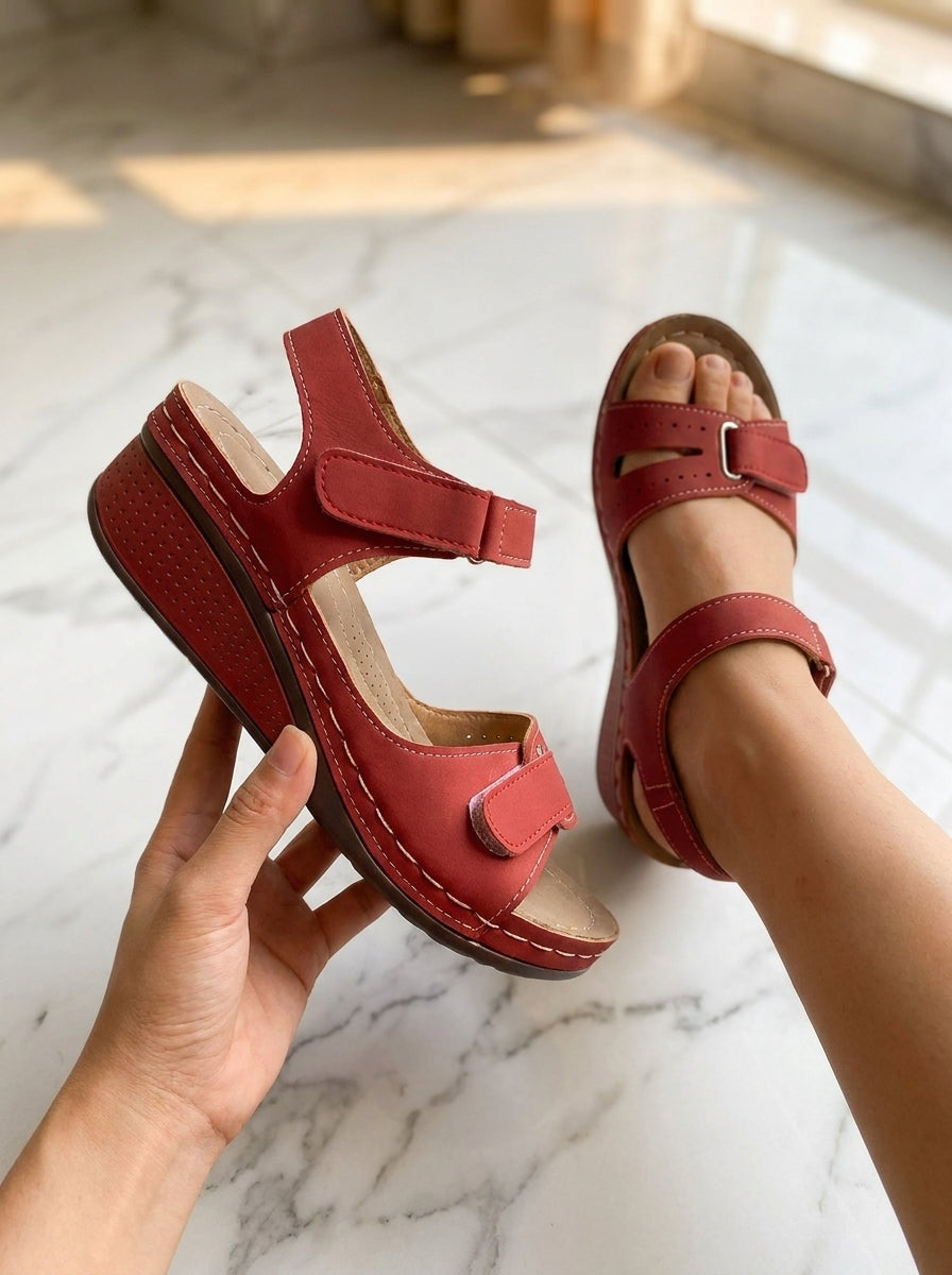 Elena Sandals - Contoured Comfort