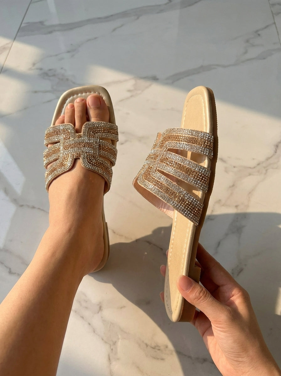 Amara Sandals - Saffron