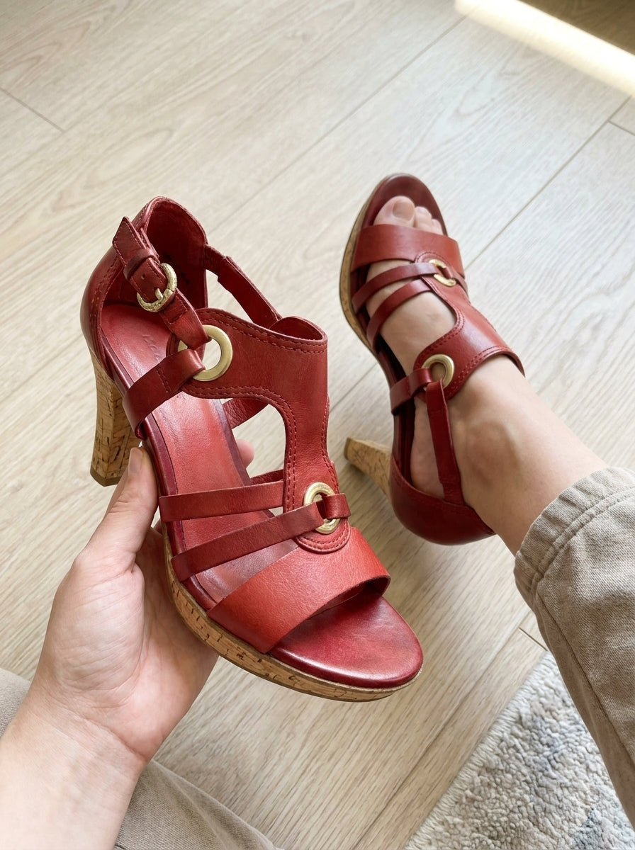 Escarpins Petra - Talon carré