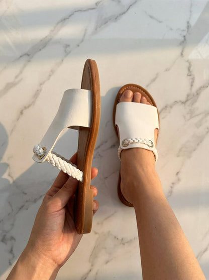 Eveline Sandals - White