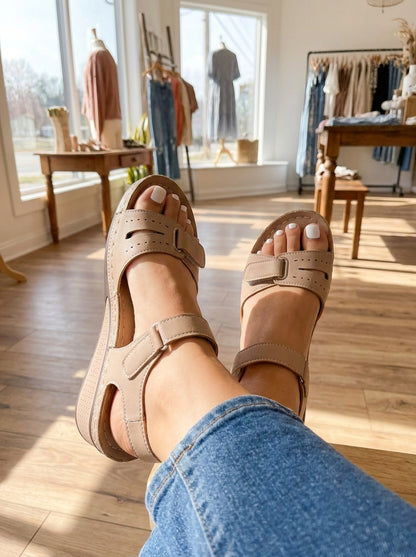Elena Sandals - Contoured Comfort