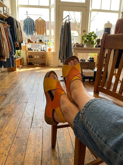 Nora Sandals - Contoured Comfort