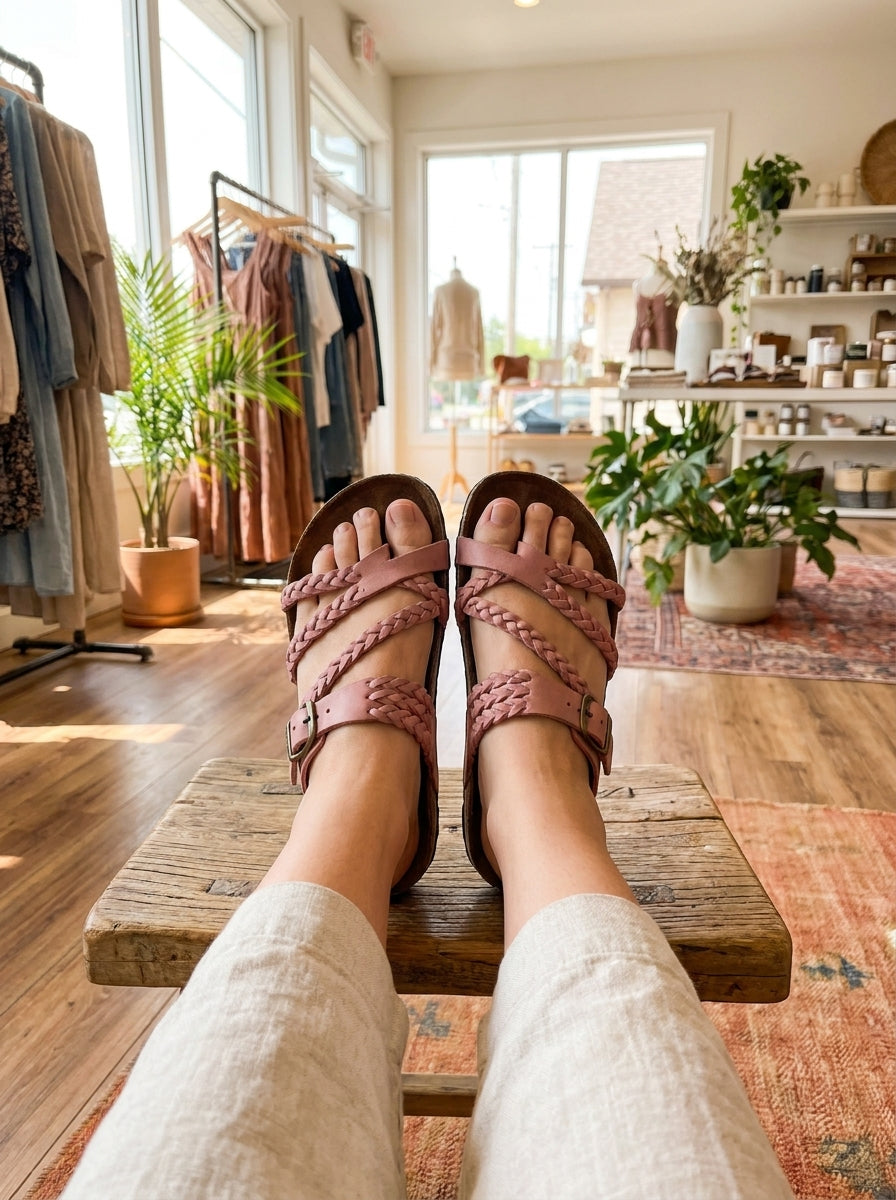 Lucienne Sandals - Pink