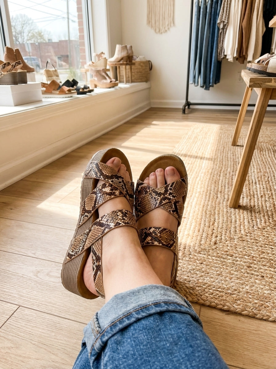 Nova Sandals - Contoured Comfort