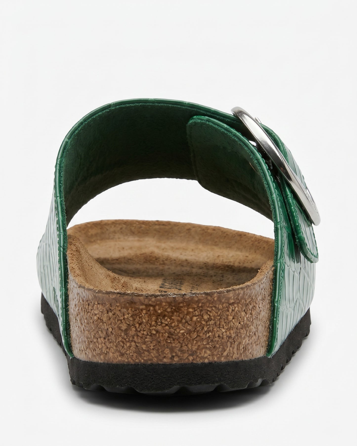 Uael Sandals - Leather in green - profile back