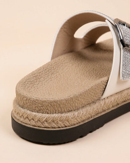 Sael Sandals in WHITE - profile detail 2