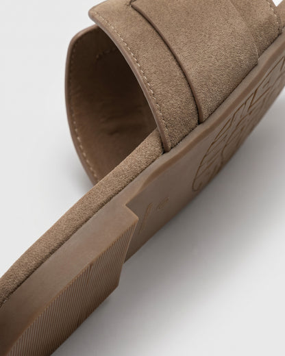 Pael Sandals - Square-Toe in Brown - profile detail 2