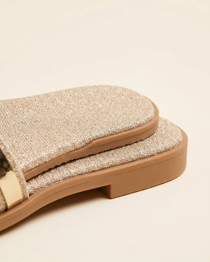 Sable Sandals in Beige - profile detail 2