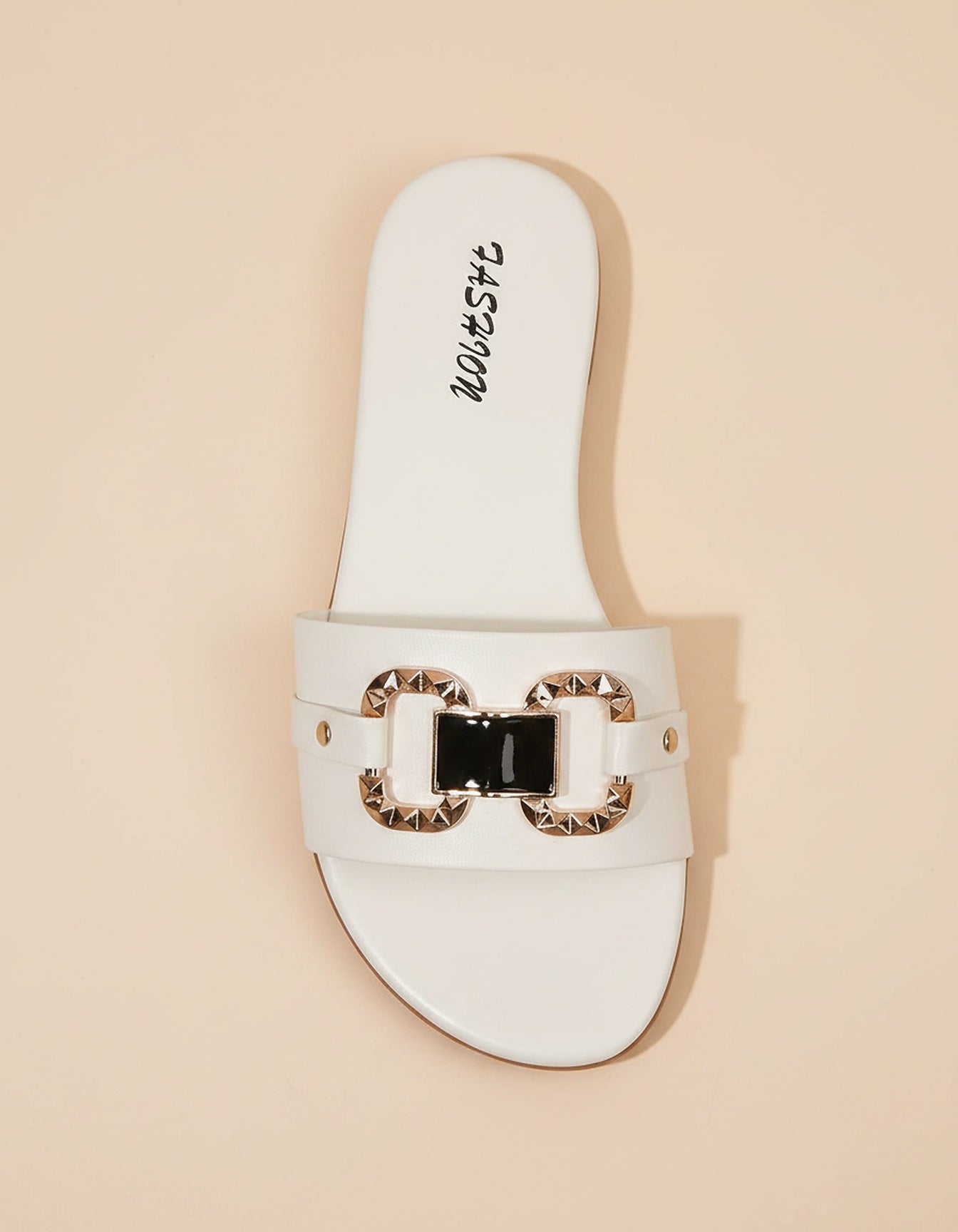 Arden Sandals - Leather in WHITE - profile detail