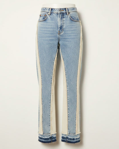 Ines Jeans - Classic-Fit Zip Leather in Default - profile detail